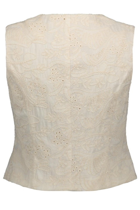Vero Moda vmeline sl short embr waistcoat